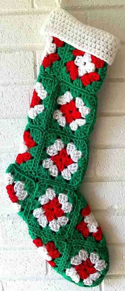 Best Granny Square Christmas Stocking Pattern