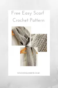 Easy scarf beginner crochet pattern