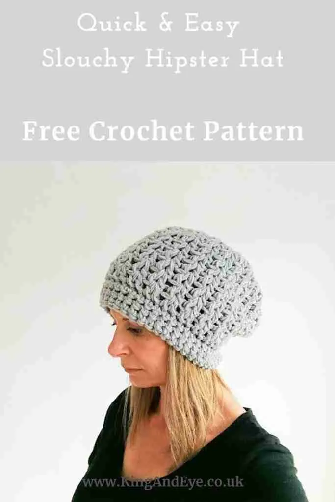 Slouchy Hipster Hat Pin