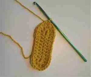 HOw to Crochet Baby SHoe Sole