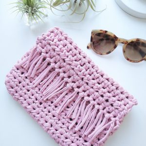 Easy T Shirt Yarn Crochet Bag