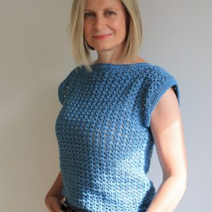 Beginners Crochet Vest Summer Tee Pattern